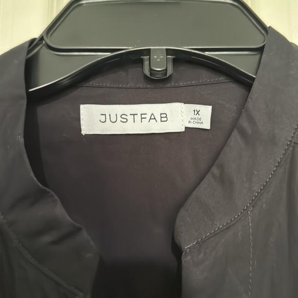 XL/ 1X JUSTFAB black short jumpsuit with pockets! - Picture 4 of 7